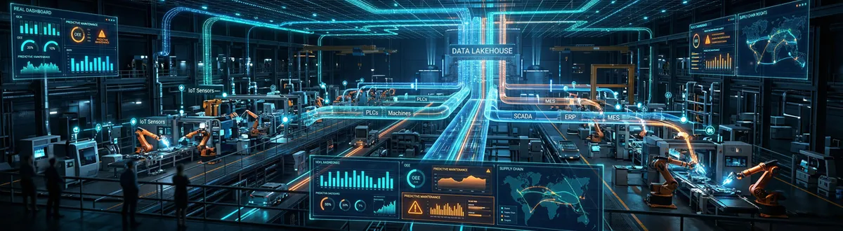 Manufacturing Data Lakehouse Strategy: Building a Unified Data Foundation for Modern Fact…